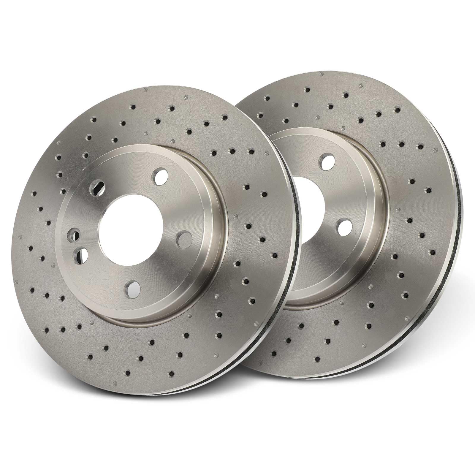 Frankberg 2 discos de freno delanteros ventilados ⌀295 mm A2464212512 | Compatible con: Clase A W176, CLA Shooting Brake X117, CLA Coupé C117, Clase B W242 W246, Clase GLA X156
