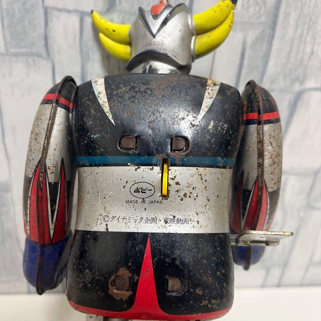 良品　UFOロボ グレンダイザー　ブリキロボット　ポピー　当時物ダイナミックプロ 良品 UFOロボ グレンダイザー ブリキロボット ポピー 当時物