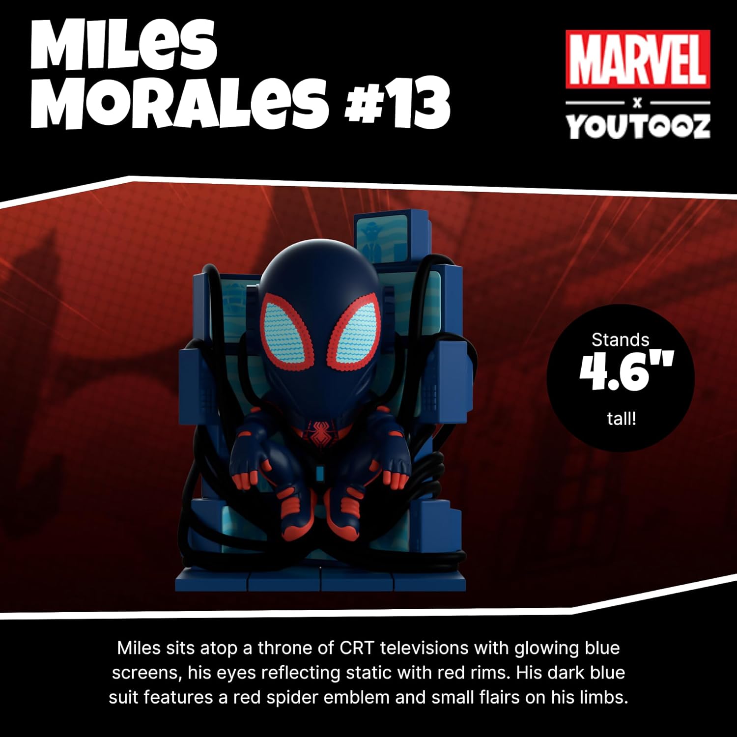 Youtooz Inc - Marvel Spider-Man - Miles Morales #13 Ltd. Edition Vinyl Figure, 810122548560
