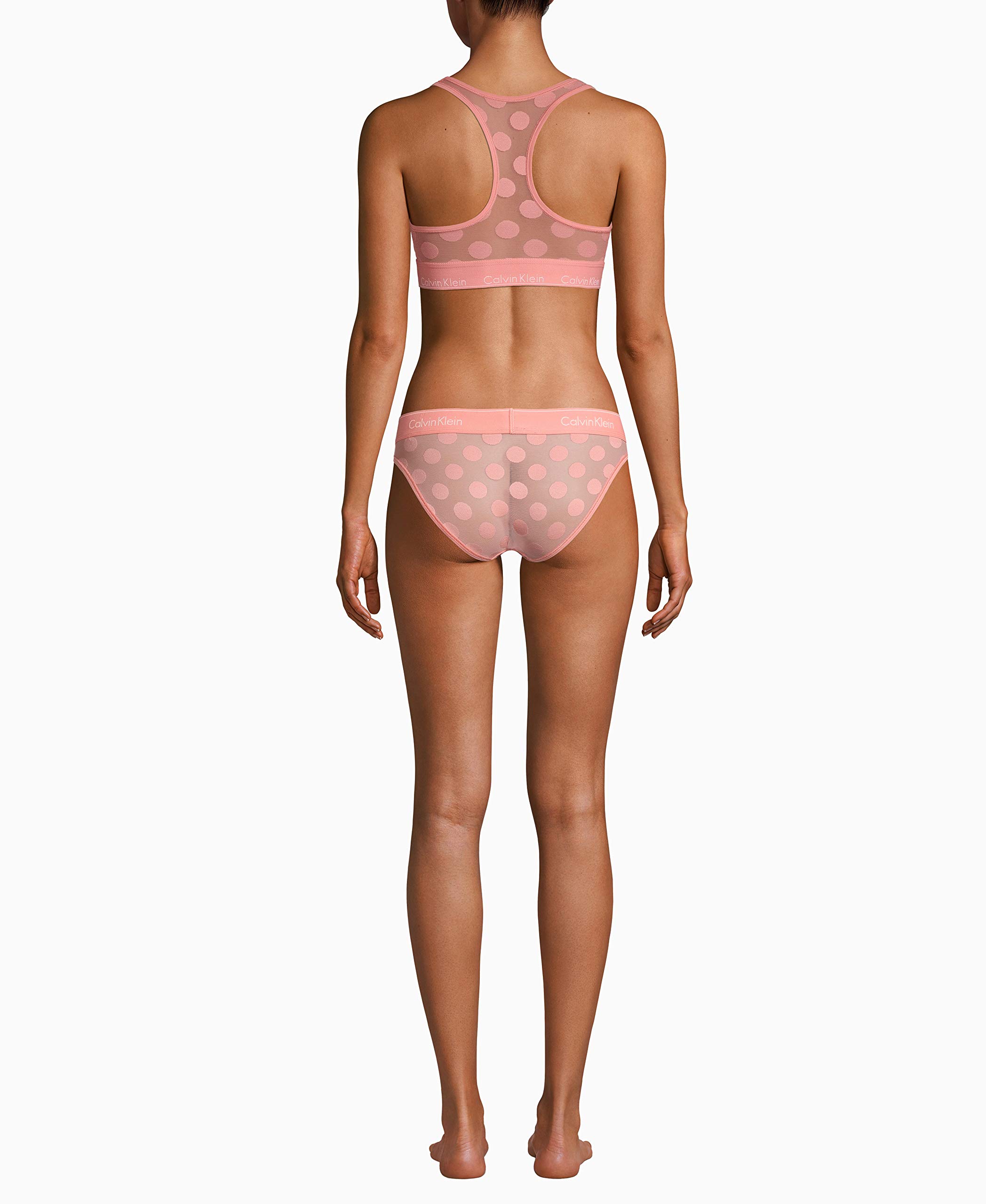 Calvin Klein Braguitas de algodón para Mujer elástico Visible, artículo QD3637E