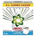 Ariel Liquid Detergent Top Load - 6L Jumbo Saver | Removes 7 day dried-in Stains in 1 wash inside Washing Machine | Now