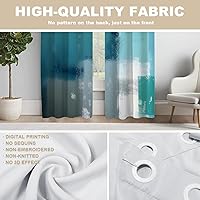 Vista 283 de Cenefas de cocina modernas con patrón de cobre marrón dorado para ventanas, cenefas opacas abstractas de marcas de arañazos y cortinas opacas