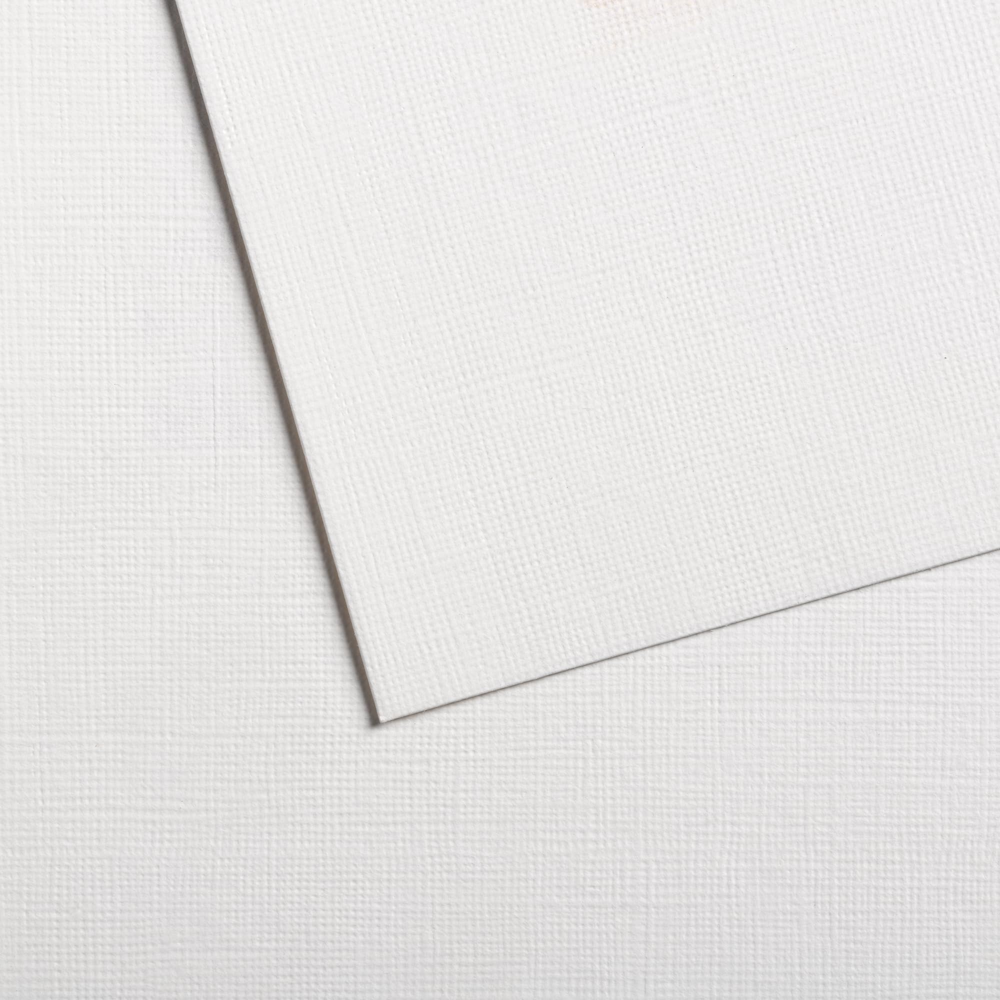 CANSON Acrylic - Bloc 10 feuilles de papier acrylique blanc grain toilé - A2-400g/m²