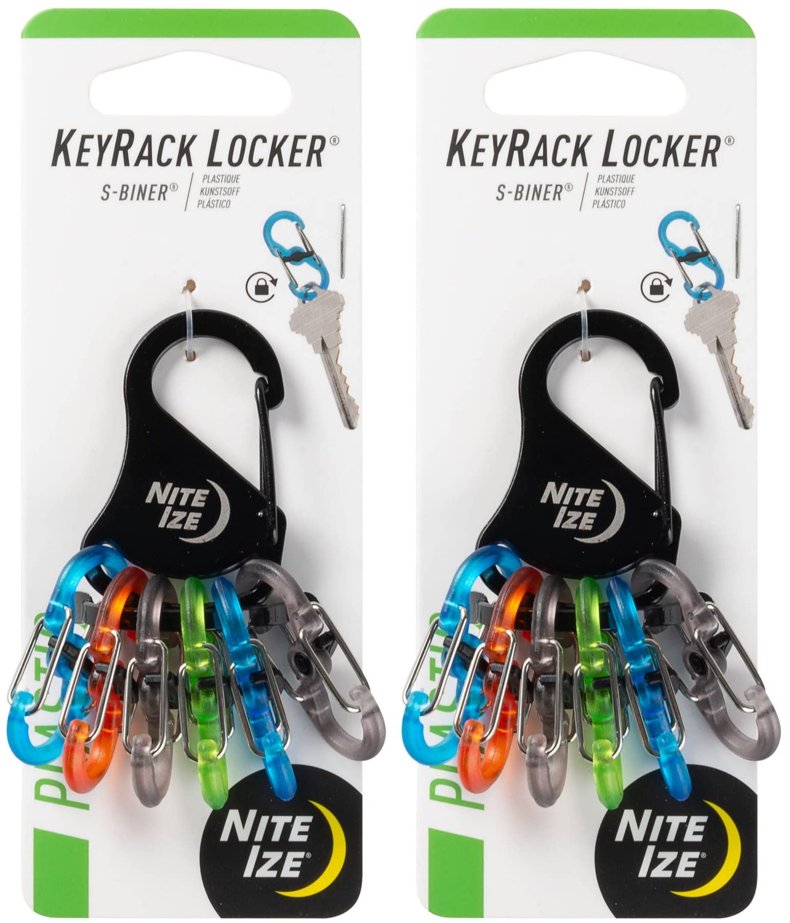 KeyRack Locker - Polycarbonate S-Biner MicroLocks