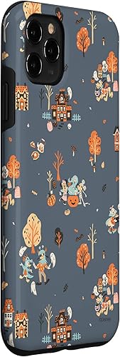 Miniatura 3 de iPhone 11 Pro Max Disney Mickey Mouse &amp; Pals Spooky Cute Halloween Scenes Case