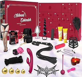Erotischer Adventskalender 2025 für Paare Erwachsene Singles 24 sinnliche Sexspielzeuge Geschenke inkl Erotik für das Neue Jahr Weihnachts-Kalender Liebesspielzeug Sex Toys für Überraschungen (Stil-2)
