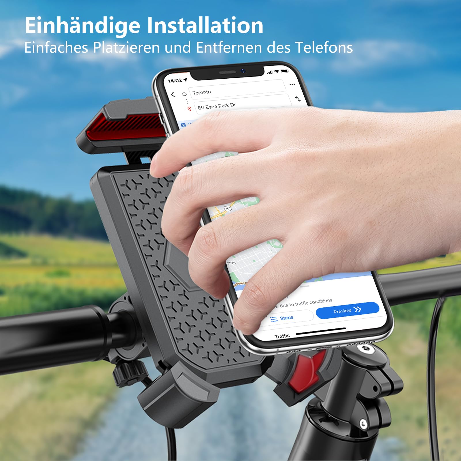 JOEAIS Handyhalterung Für Fahrrad Und Motorrad