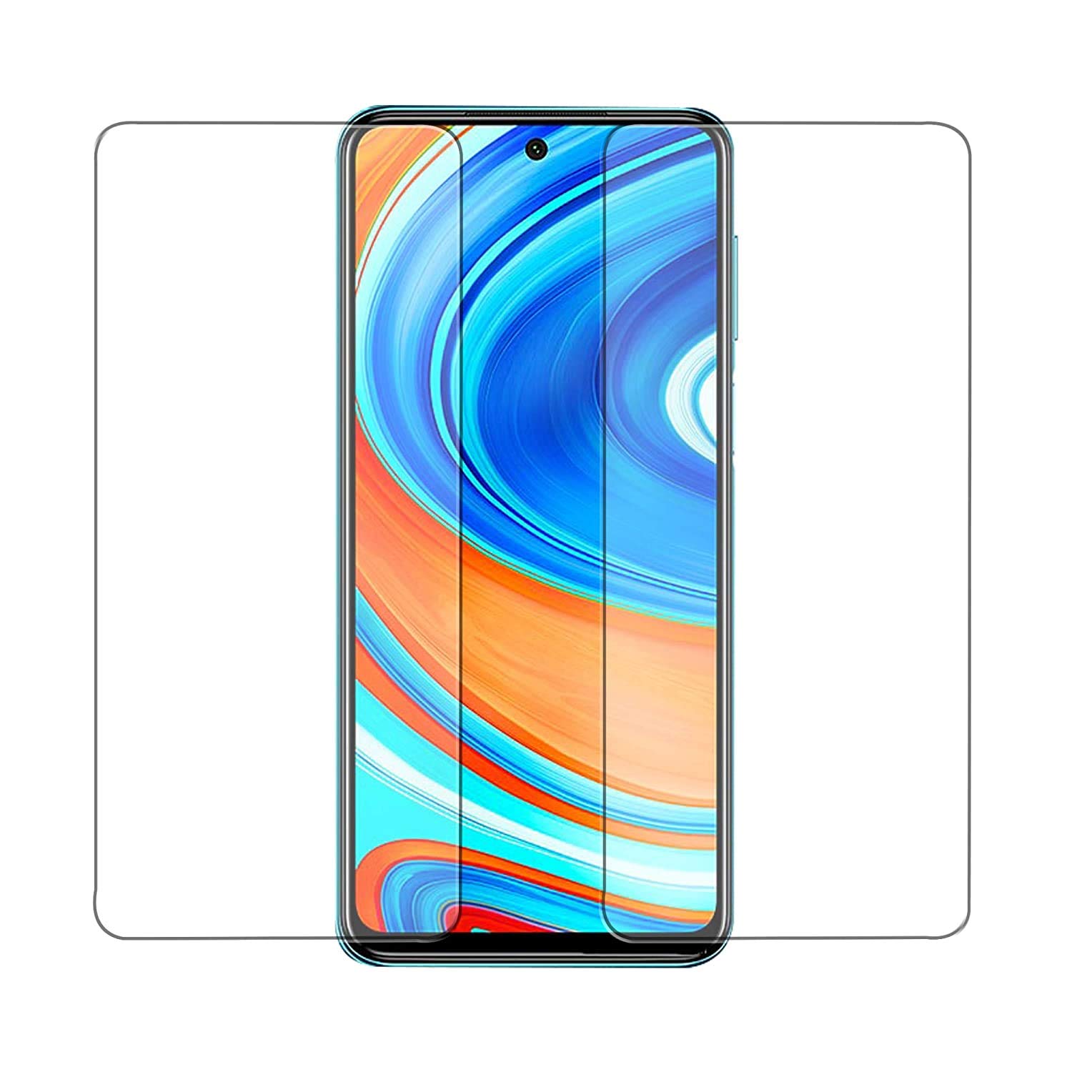 A.Com Tempered Glass for Mi Redmi Note 9 Pro (Transparent, Pack of 3)