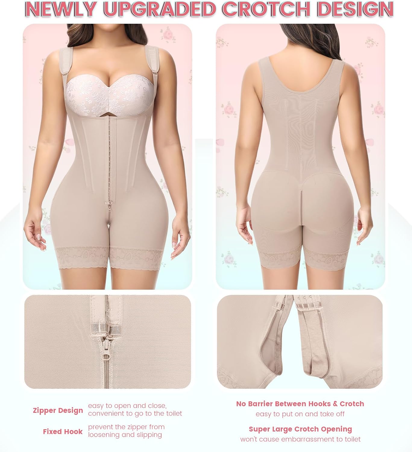 SHAPSHE Fajas Colombianas Moldeadoras De Cintura Y Abdomen Body Shaper Postpartum Compression Shapewear Tummy Control - Image 5