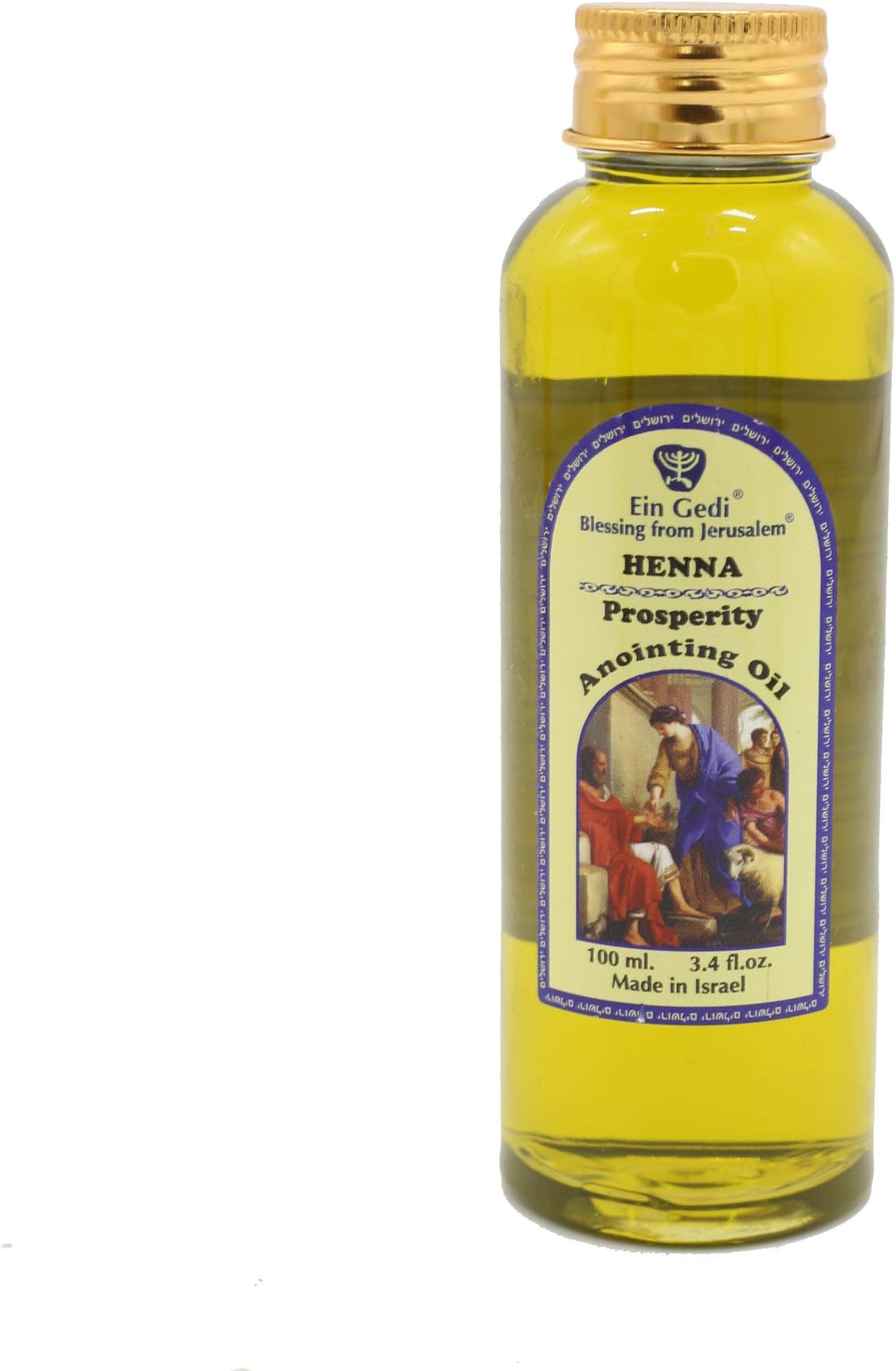 Spring Nahal Compatible Anointing Oil 100 ml - 3.4fl oz Ein Gedi Henna from Holy land
