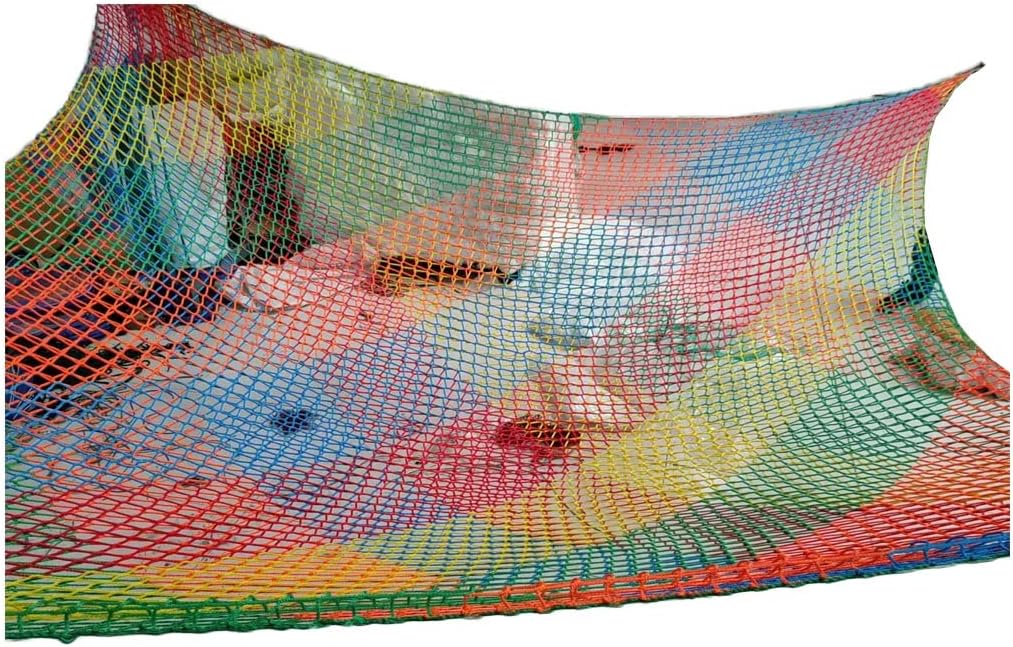 Kids Playground net Color Climbing Cargo Net Double Layers Playground Net Kids Backyard Climbing Net Used for Treehouse Accessories Durable Tree House net