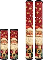 Vista 46 de Juego de 4 fundas protectoras de repuesto para manija de puerta de refrigerador con temática de té de la tarde para microondas, horno, refrigerador