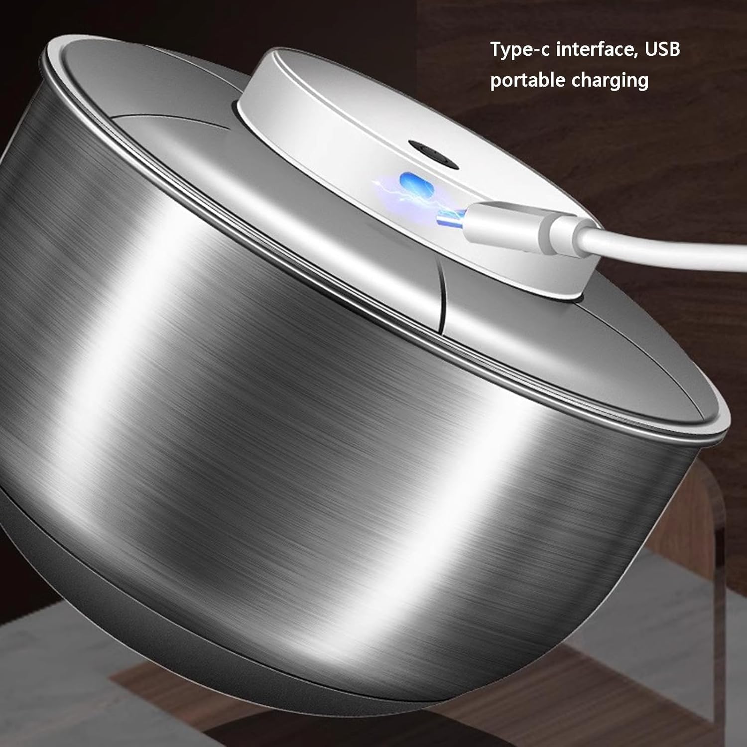 Centrifuga elettrica per insalata, 4,5 l, in acciaio inox, ricaricabile tramite USB, facile da pulire, per insalata fresca, lattuga, frutta e verdura