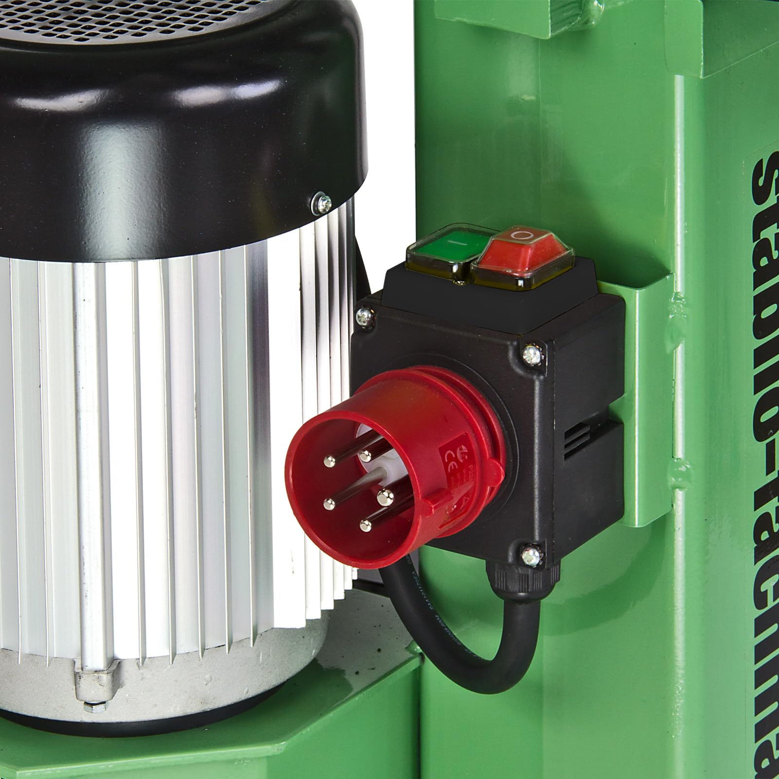 DEMA Elektro-Holzspalter 8 t – Stehend, Meterspalter, Hydraulikspalter, Brennholzspalter, Kaminholzspalter – 400 V, 3 kW, robust, kraftvoll, vielseitig – Garten, Werkstatt, Brennholz