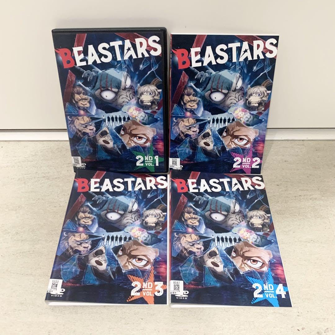 Amazon.co.jp: BEASTARS ビースターズ 2nd 2期 DVD 全4巻 全巻