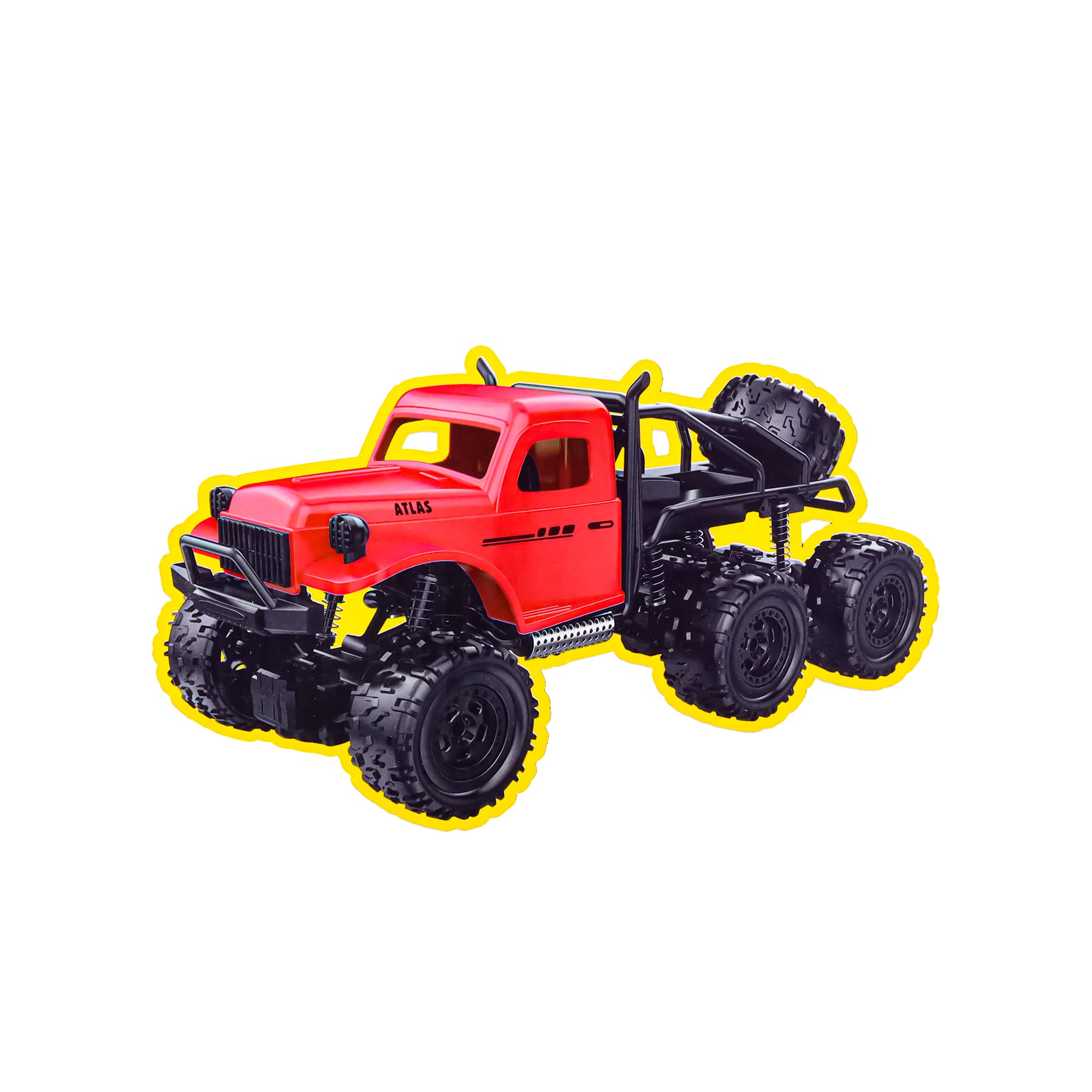 RC Radio Control Rock Crawler Truck Full Function Radio Control Extreme Flex Suspension 1:16 Scale Rock Crawler Car 2.4 GHz Version Off Road RC Cars for Adults, Truck Cruiser Vehicle,Remote Control