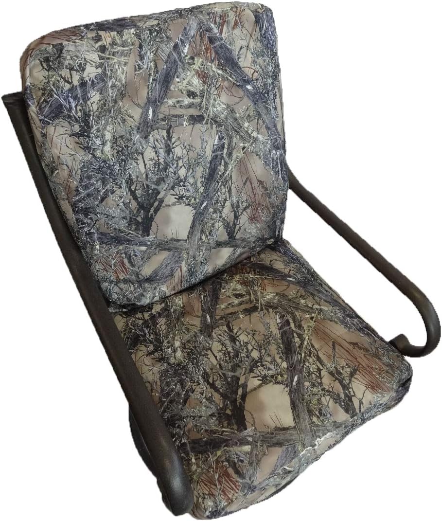 Patio Dining Chair Cushion Covers, Set of 6 for 6 Chairs. Max 20 x 20 x 4 Cushion Size. Top and Bottom Cushions in Same Waterproof Forest Covers...NO Inserts Covers for 6 Patio Chair Cushions