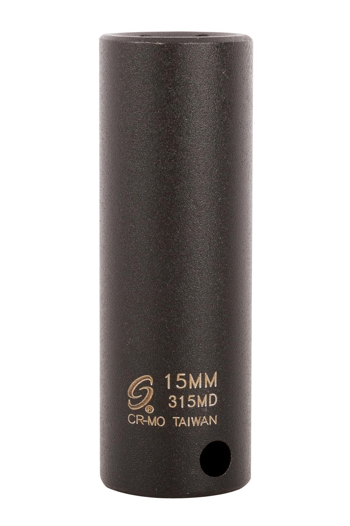 Sunex 315md 3/8-Inch Drive 15-Mm Deep Impact Socket