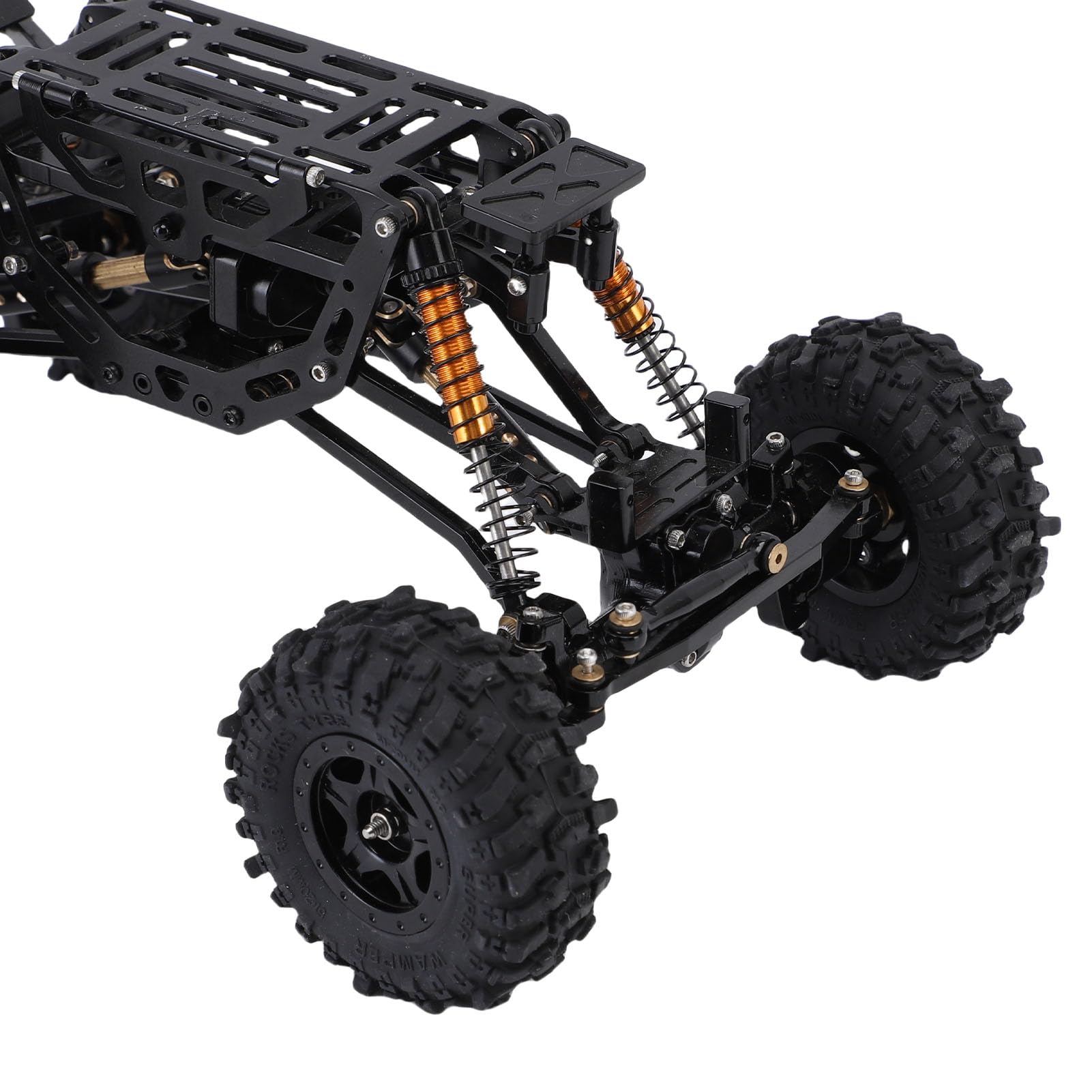 Rama Podwozia Samochodu RC Pasująca do Axial AX24 4WS XC część Ulepszająca ze Stopu Aluminium dla Entuzjastów Gąsienic RC 1/24