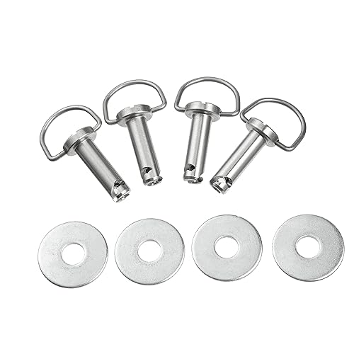 VPZMT Harley Fasteners - Bolsas de sillín rígidas, pernos de pasador de montaje para Harley Davidson Touring Softail Road King Electra Glide FLHX