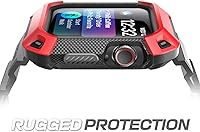 Vista 2 de SUPCASE Funda con correa para Apple Watch 9/8/7/6/5/4/SE de 45/44mm (Unicorn Beetle Pro), [antiarañazos] [protector de parachoques], funda