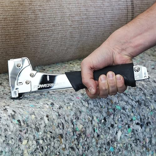 Miniatura 2 de Powernail HT750 - Grapadora de martillo resistente calibre 19 de 1532 pulgadas