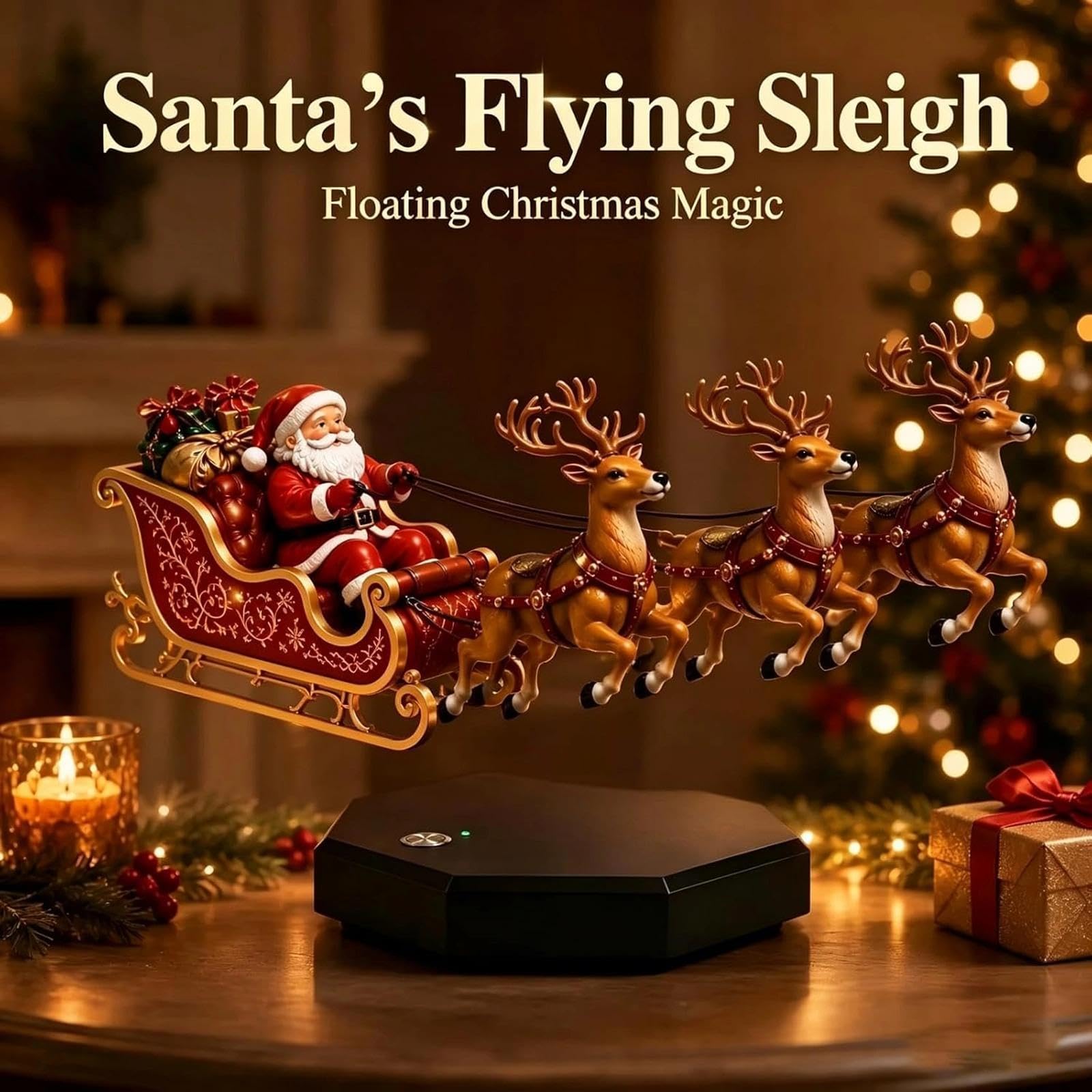 Slitta Di Babbo Natale A Levitazione Magnetica(A)