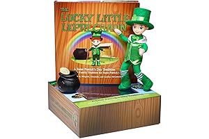 Enchanting Small Leprechaun Doll and Captivating Storybook