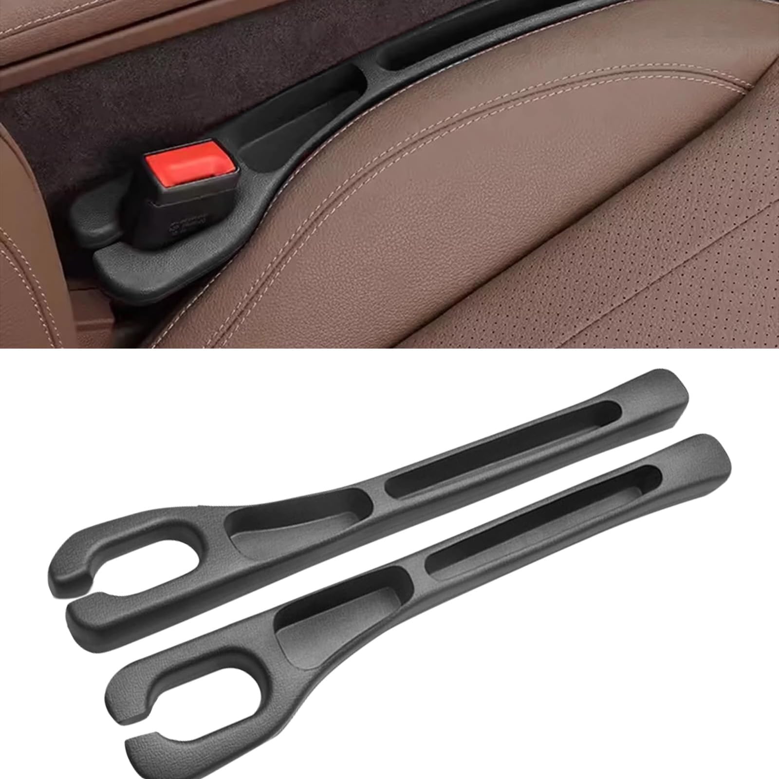 Moikotlr Normal 2 Pack Car Seat Gap Filler,For Jaecoo J7 Per Phev 2025 Leak Proof Storage Box Gap Plug Car Accessories To Stop Keys,Phone,Coins Dropping