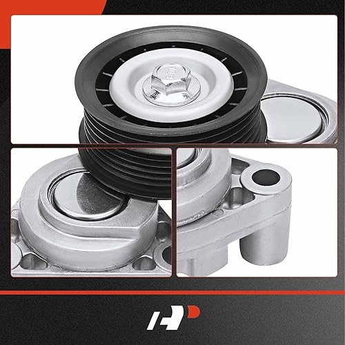 Miniatura 7 de A-Premium Conjunto de tensor de correa con polea compatible con Chevrolet Corvette 1997 1998 1999 2000 2001 2002 2003 2004 V8 5.7L, reemplazo #