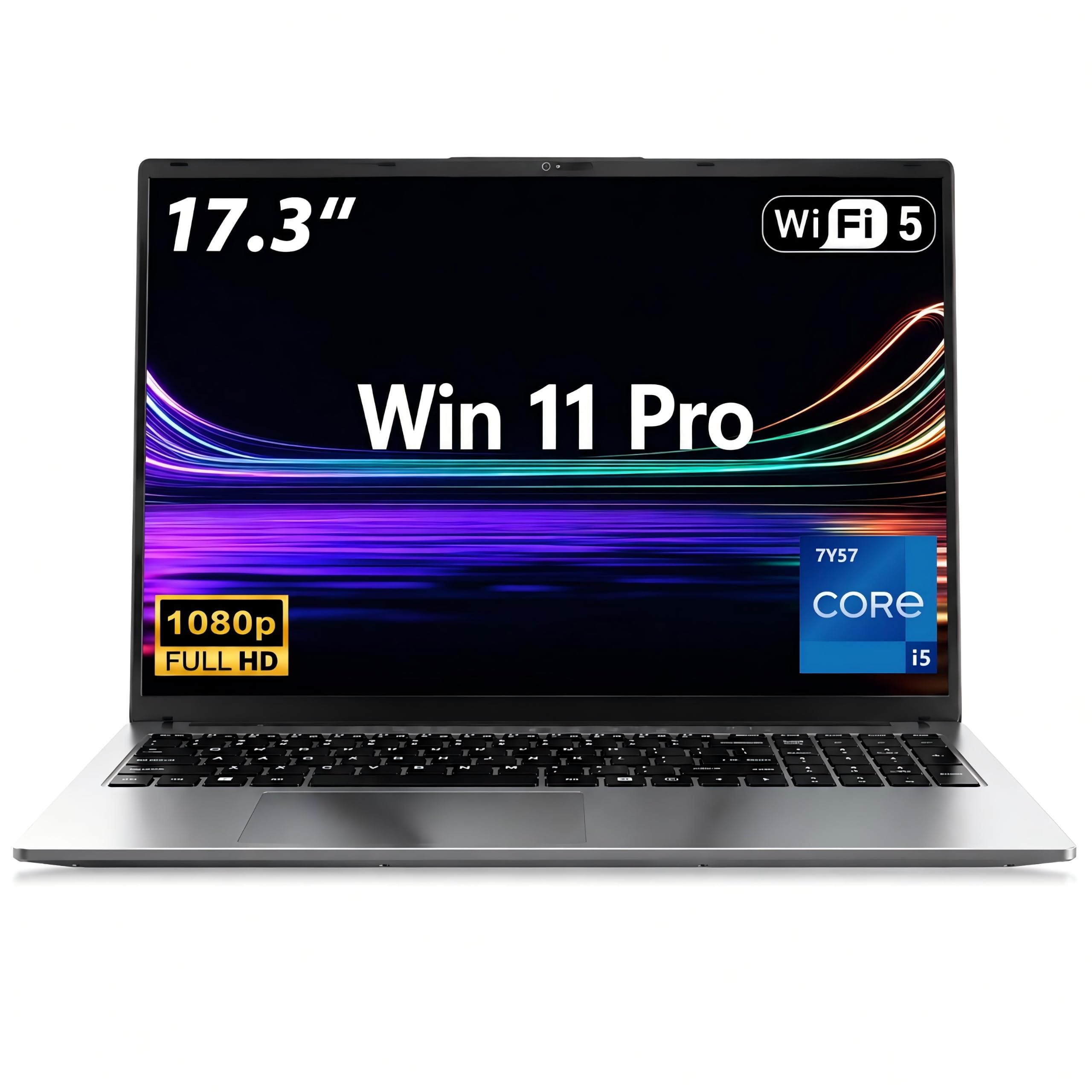 17,3″ Ordenador Portátil i5-7Y57 hasta 3,3GHz 16GB RAM 1TB SSD