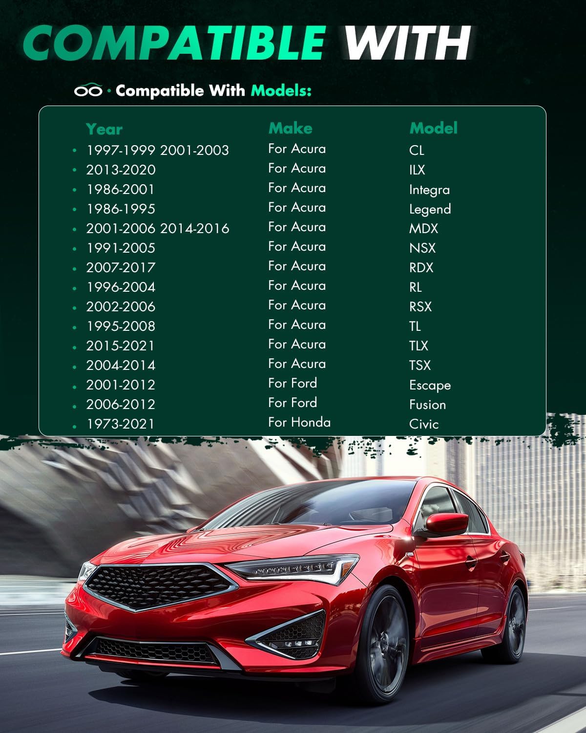 SCITOO 2Pcs 5x4.5 to 5x4.75 Wheel Adapters 1 inch Bore 74mm Studs 12x1.5 5 Lug Wheel Spacers No Hubcentric Fit for Hyundai Tucson 2005-2021,for Honda Civic 1973-2021