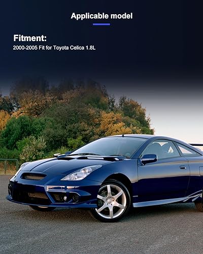 Miniatura 6 de ECCPP Compresor de AC con embrague 2000-2005 apto para compresor de CA Toyota Celica 1.8L CO 29006C