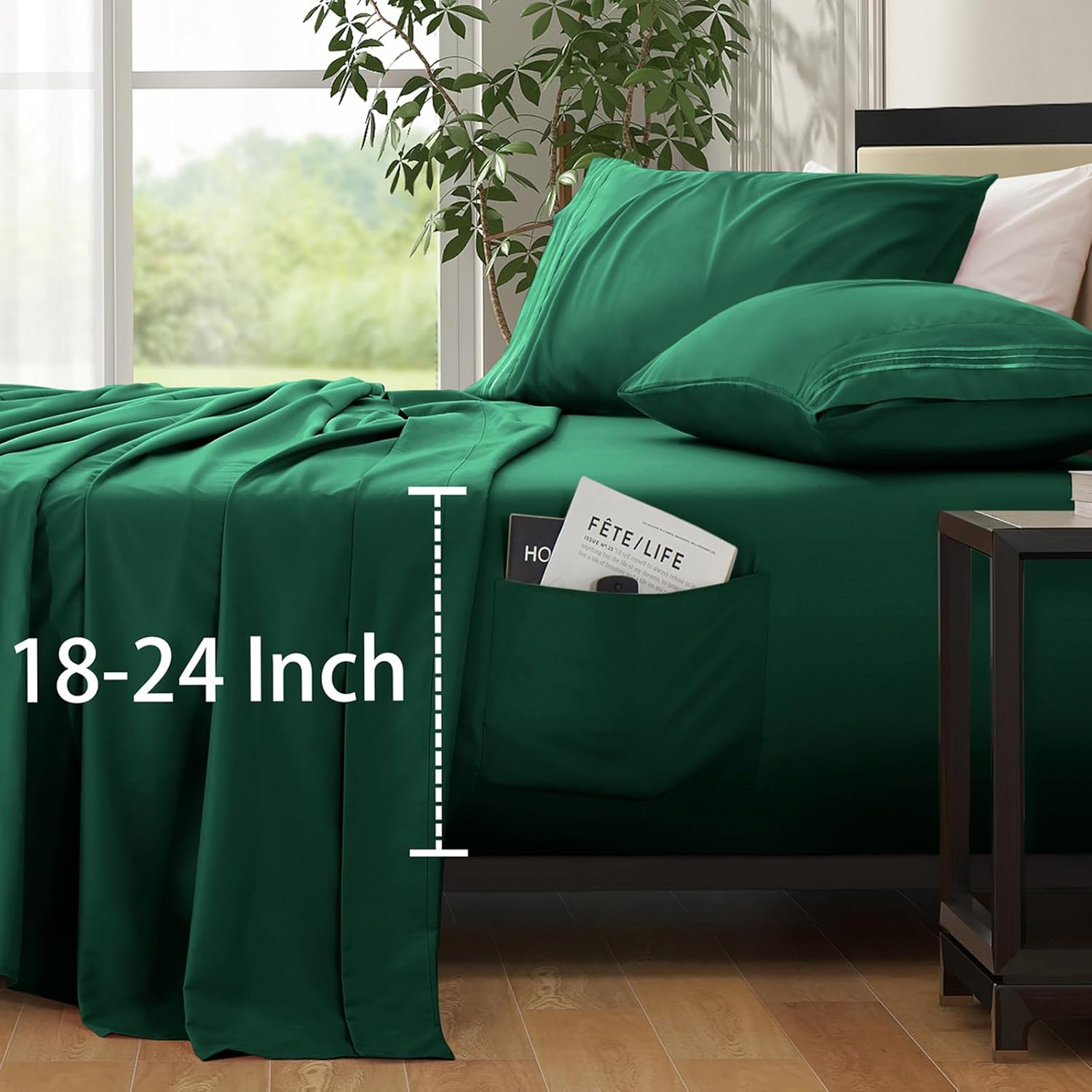 SiinvdaBZX Extra Deep Pocket Twin Sheets for Air Mattress