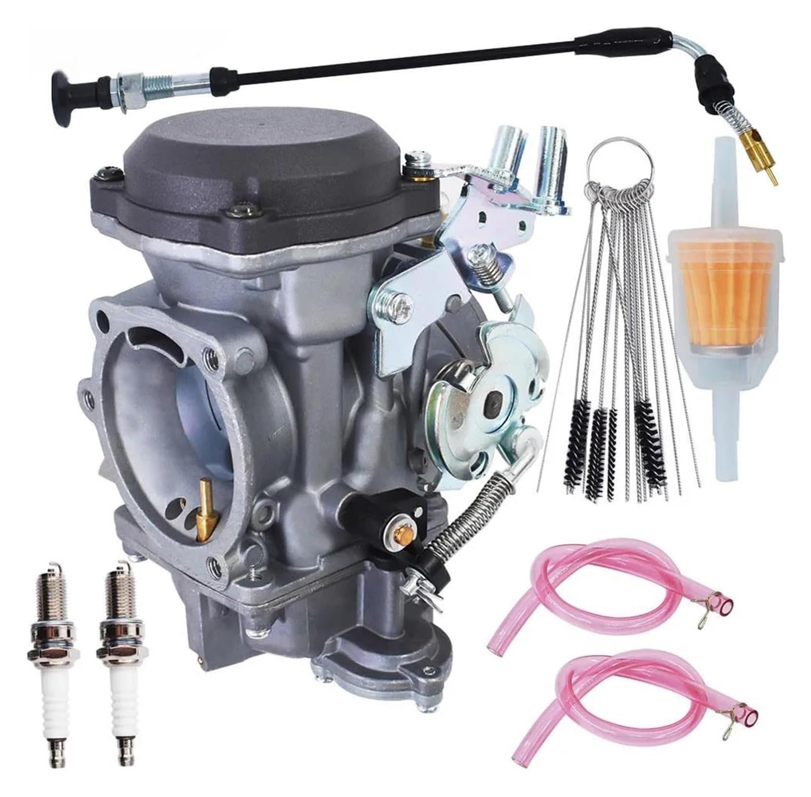 Kit Carburatore Motociclette per Harley Davidson Sportster 1200 883 1988-2004 2005 2006 Ricambi per Sistema di Alimentazione Accessori Carburatore CV da 40 Mm
