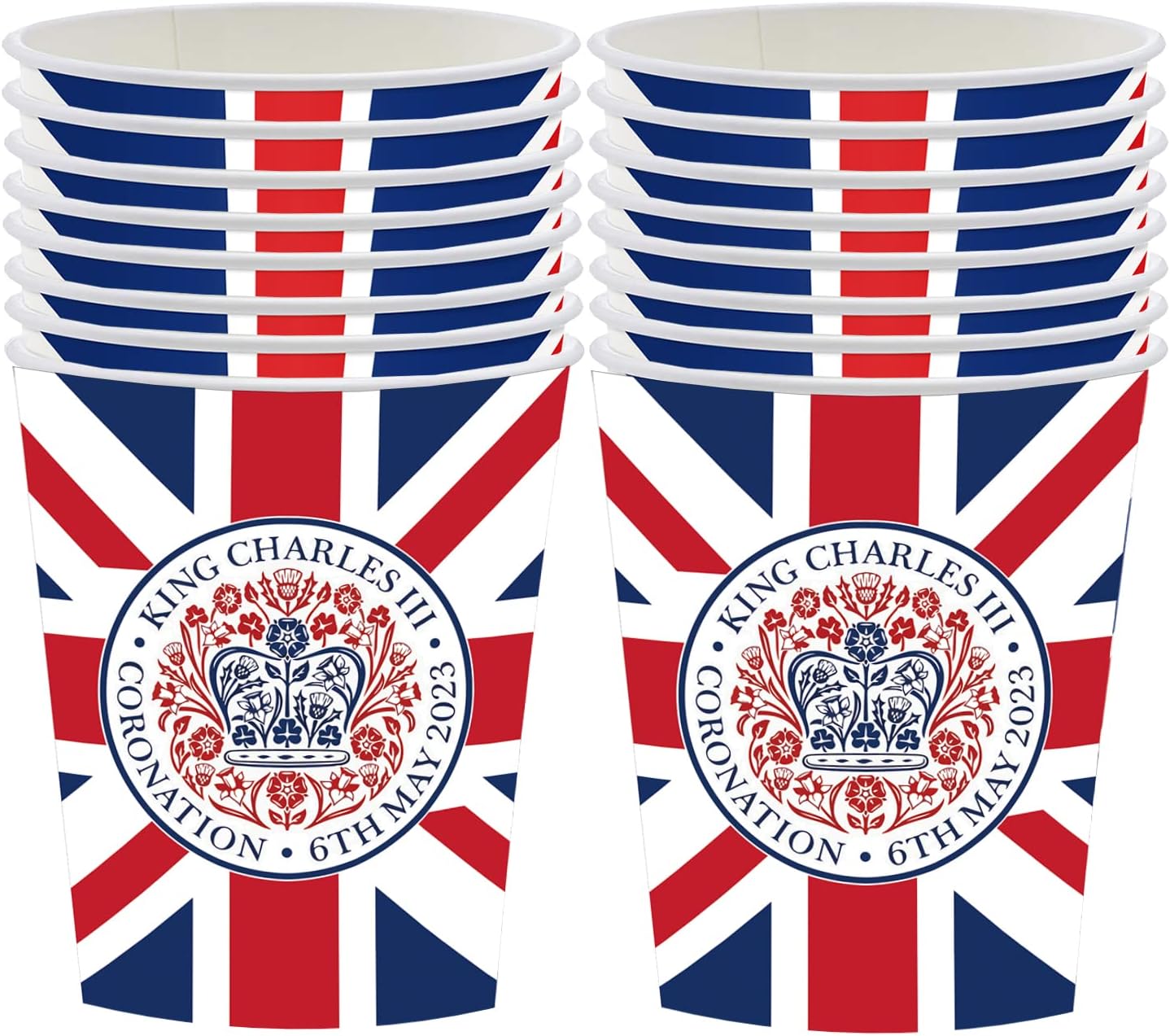 16PCS King Charles Coronation Decorations, Coronation Party