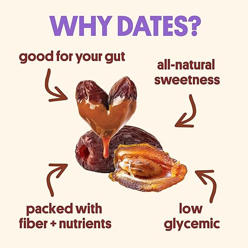 Miniatura 5 de Harken Sweets  The Lil' Gooey Ones Mini barras de caramelo bocadillo de turrón de chocolate vegano con caramelo de dátiles  A base de plantas, apto