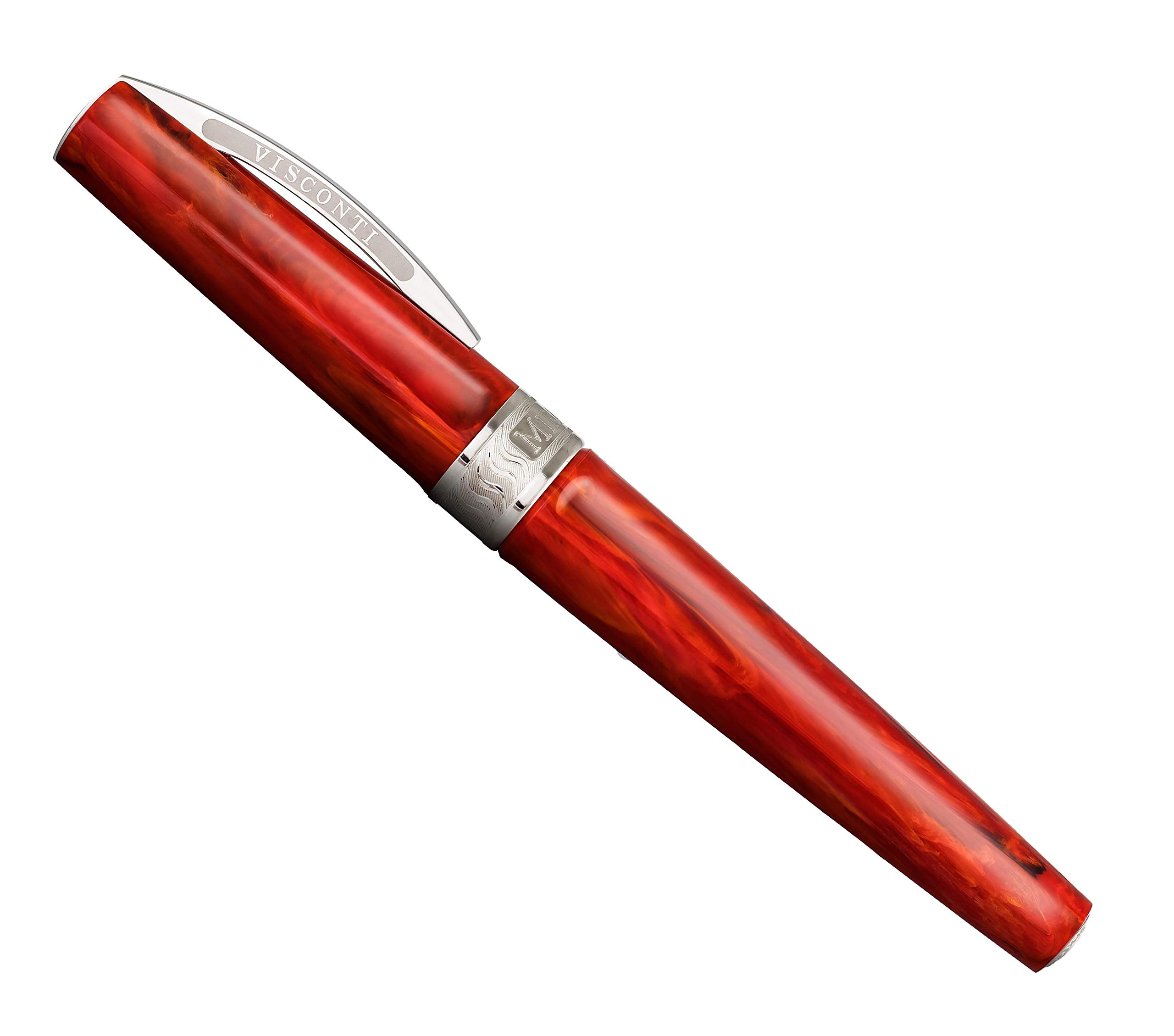 ビスコンティ　万年筆　VISCONTI MIRAGE Amazon | Visconti MIRAGE FOUNTAIN PEN コーラル ミディアムスチール