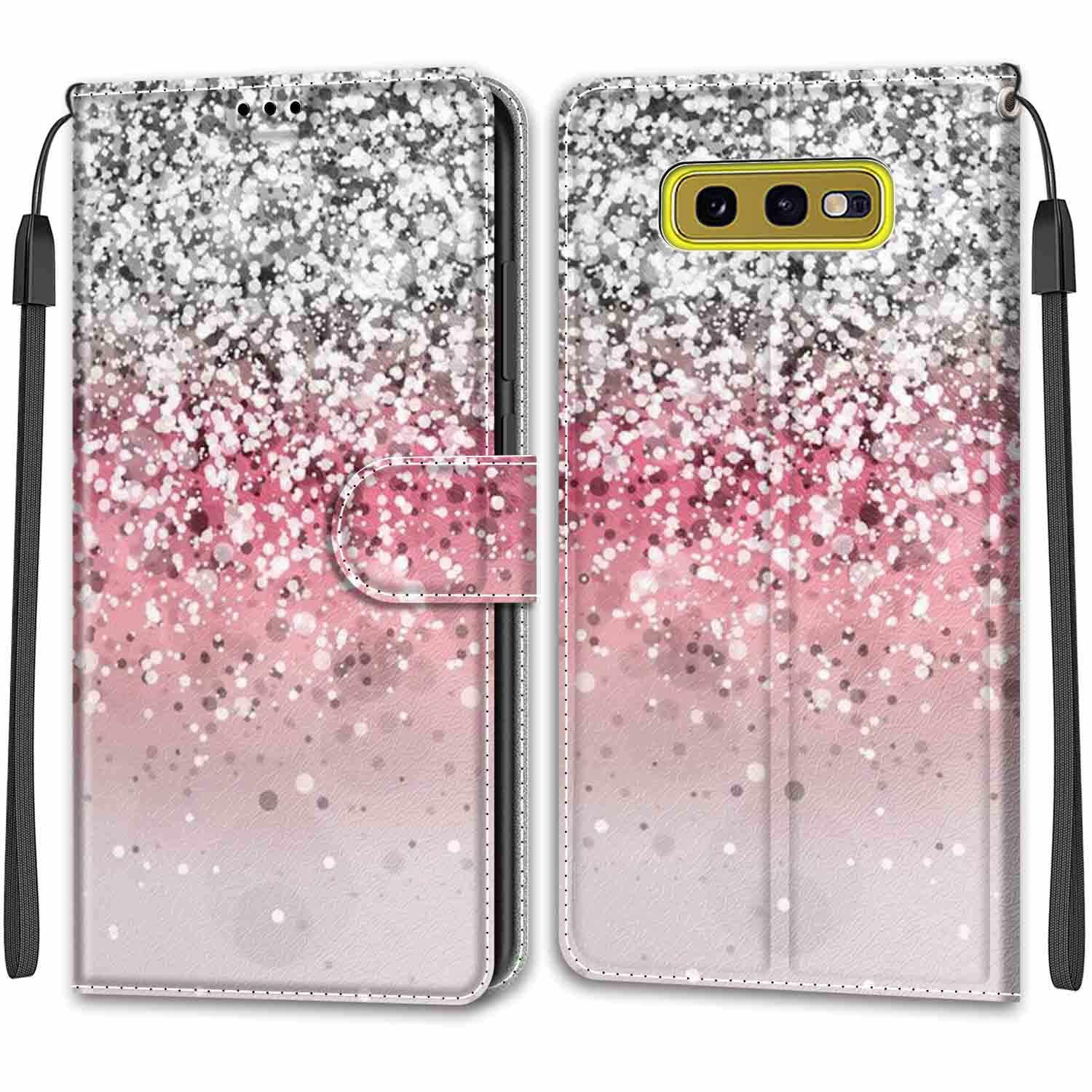for Samsung Galaxy S10e Case Premium PU Leather Shockproof Protective Phone Case Magnetic Closure Cover Case Compatible with Samsung Galaxy S10e