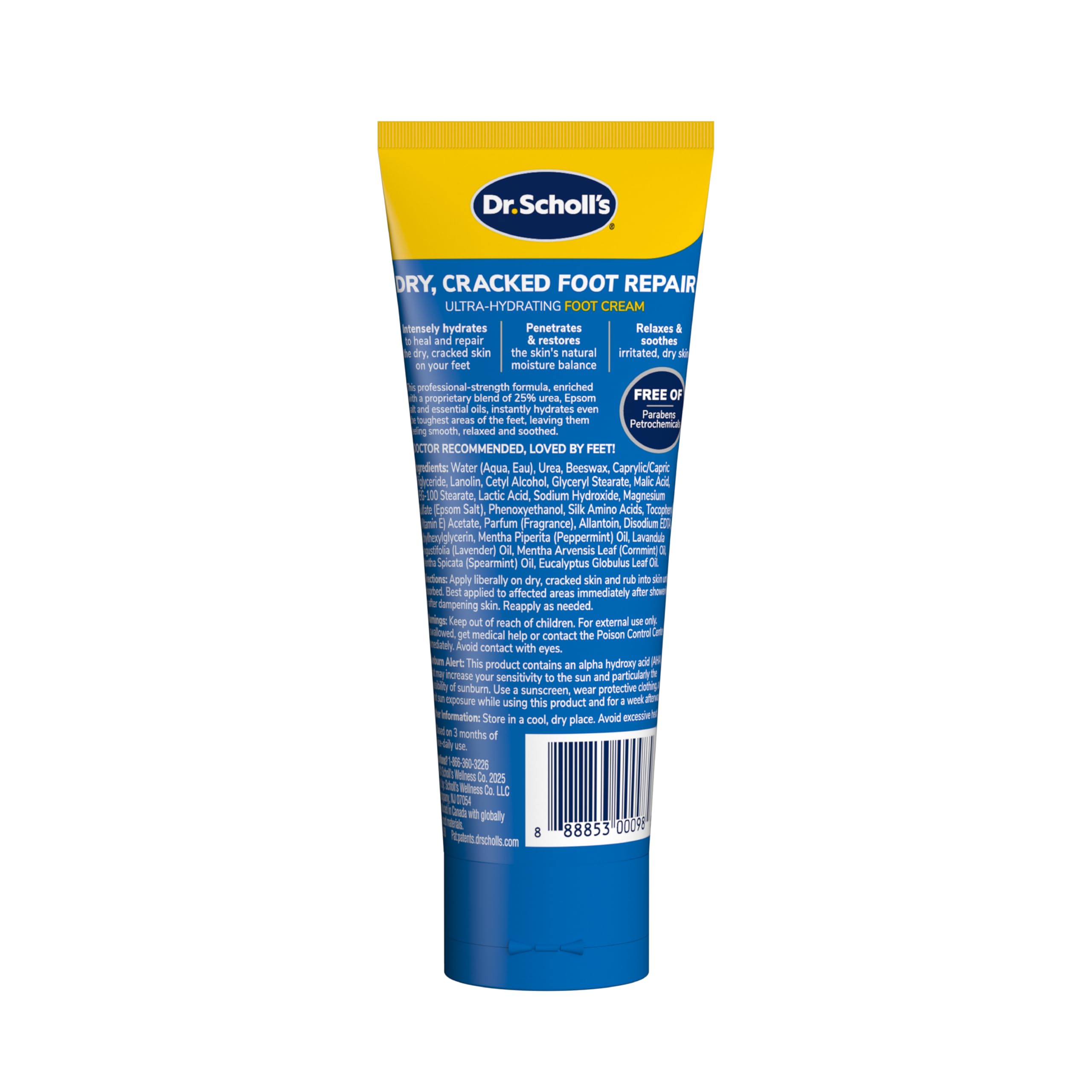 Dr. Scholl's Foot Cream - Dry Cracked Feet -9 Dr. Scholl's Foot Cream - Dry Cracked Feet -9