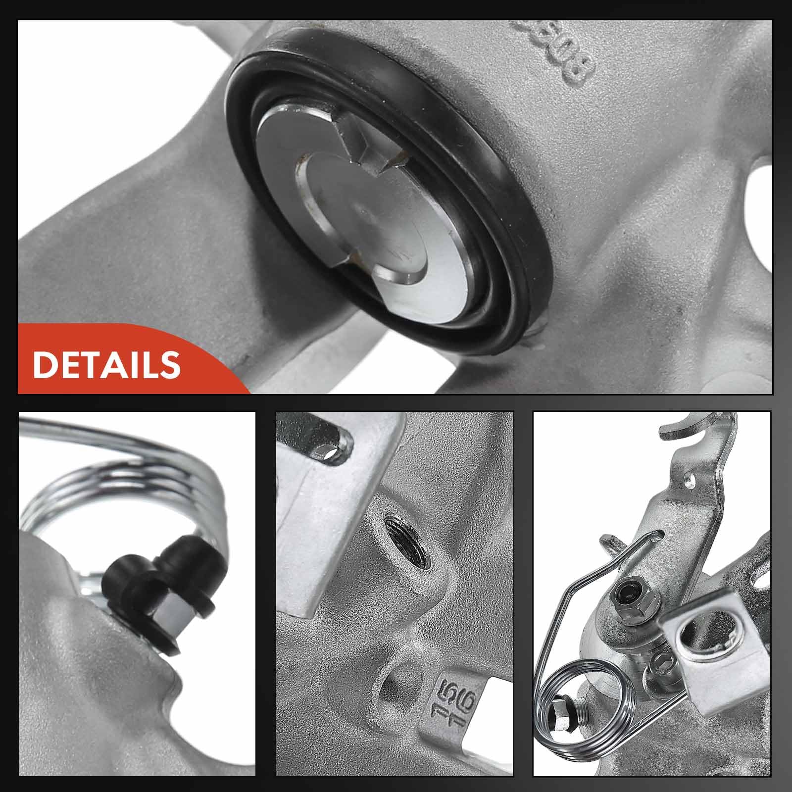 Frankberg 2 pinzas de freno para eje trasero izquierda y derecha 2K0615423 | Compatible con: C.a.d.d.y III MPV 2CB 2CJ 2KB 2KJ,C.a.d.d.y III Furgoneta/MPV 2CA 2CH 2KA 2KH