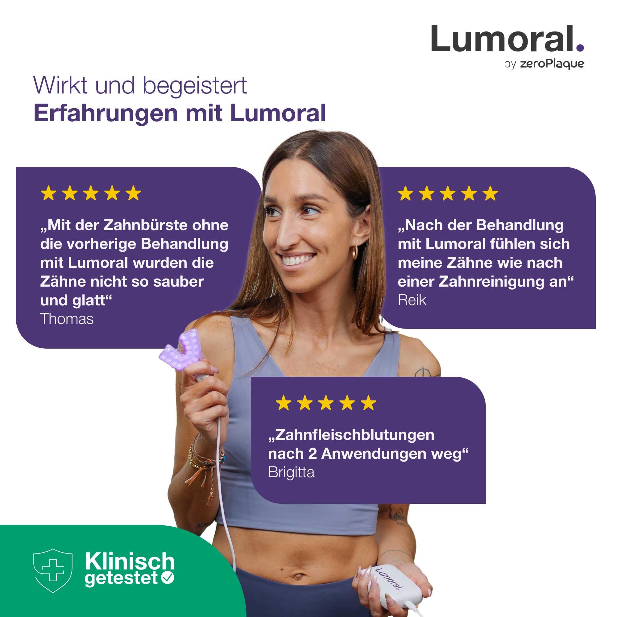 zusätzliches Mundstück für Kinder | Zur Nutzung mit einem bereits vorhandenen Lumoral Starterkit