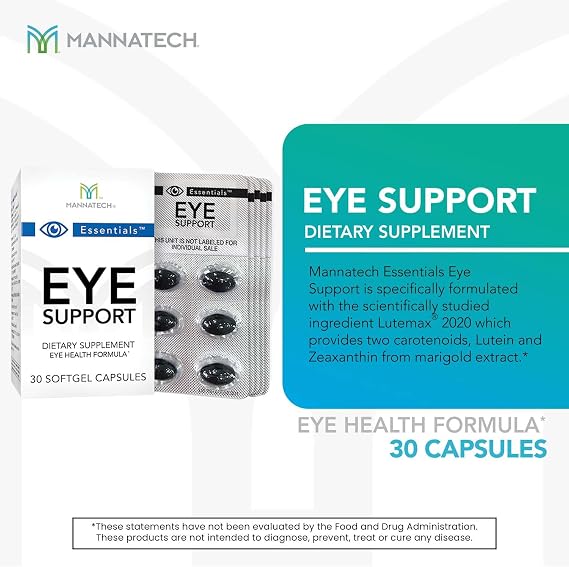 Mannatech - Eye Support Supplement - 30 Softgels