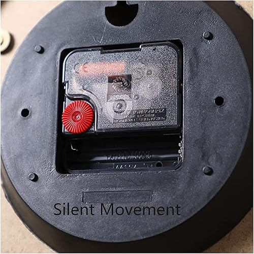 Miniatura 7 de Reloj de pared de hoja de ginkgo 3D, silencioso, moderno, grande, de metal, decorativo, grande, para cocina, hogar, dormitorio