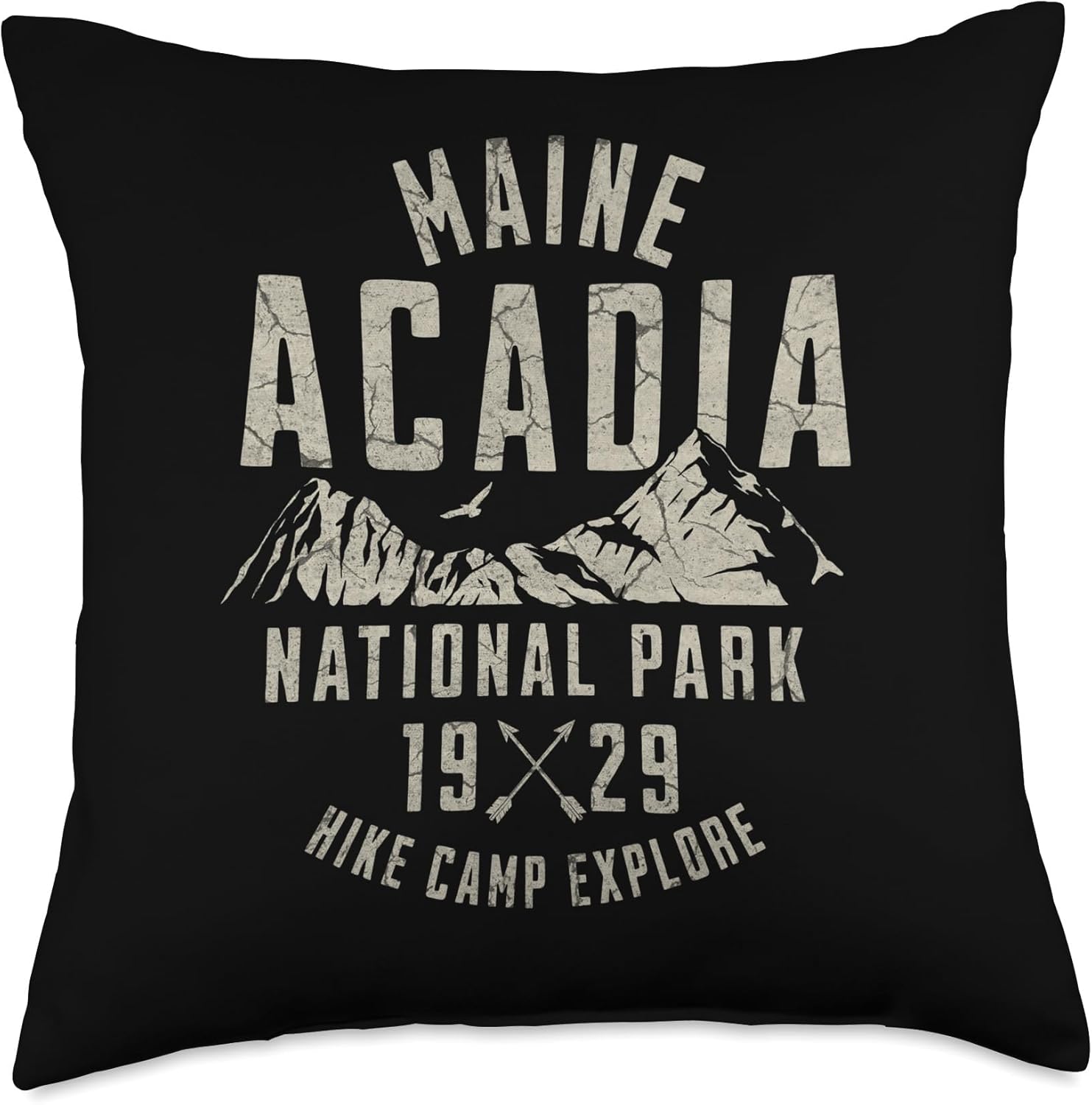 Acadia National Park Throw Pillow