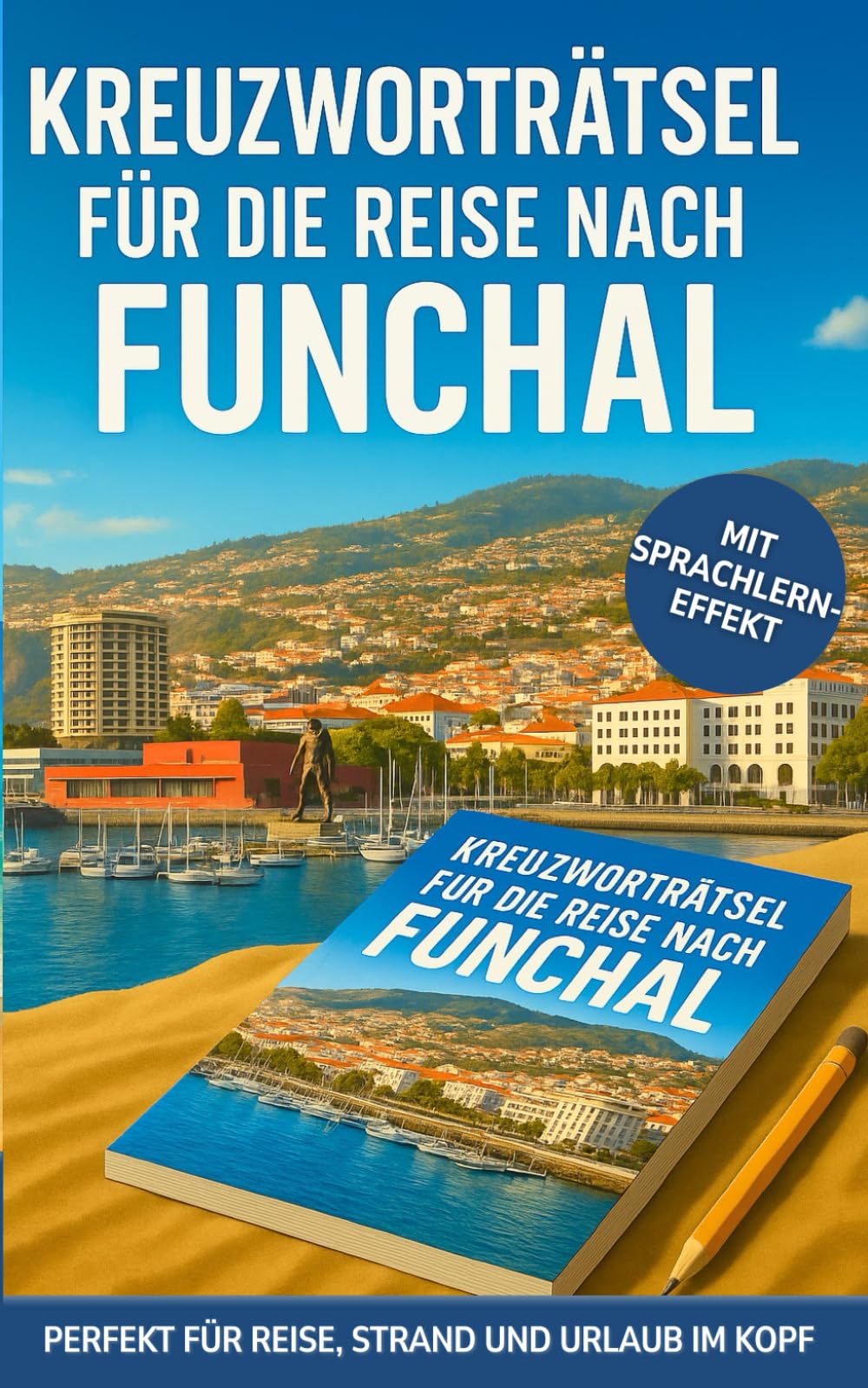 Kreuzworträtsel für die Reise nach Funchal: 50 unterhaltsame Kreuzworträtsel über Funchal & Reisen | Humorvoller Rätselspaß für Urlaub & Flug (Reise Kreuzworträtsel)