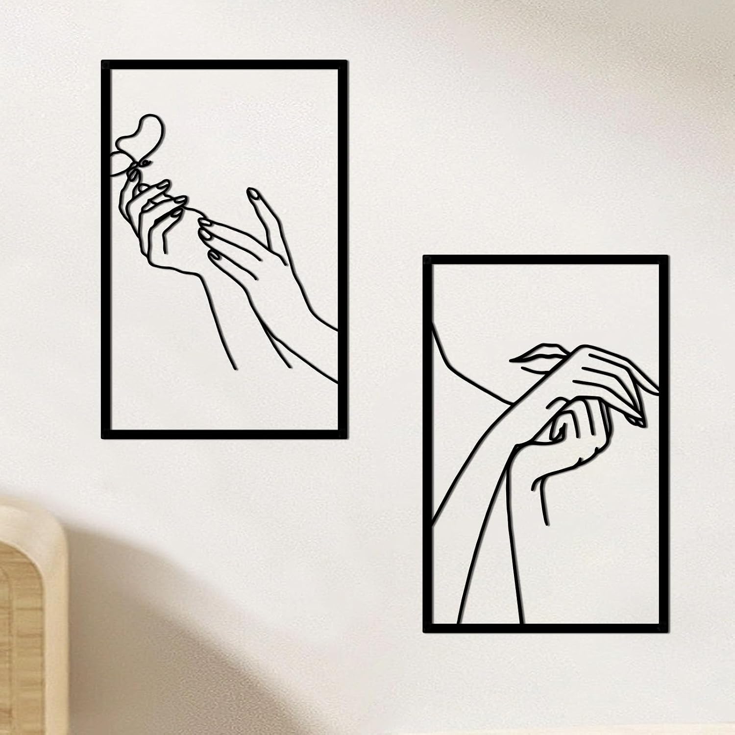 Resama Nail Room Wall Decor Nail Salon Wall Art and Accessories