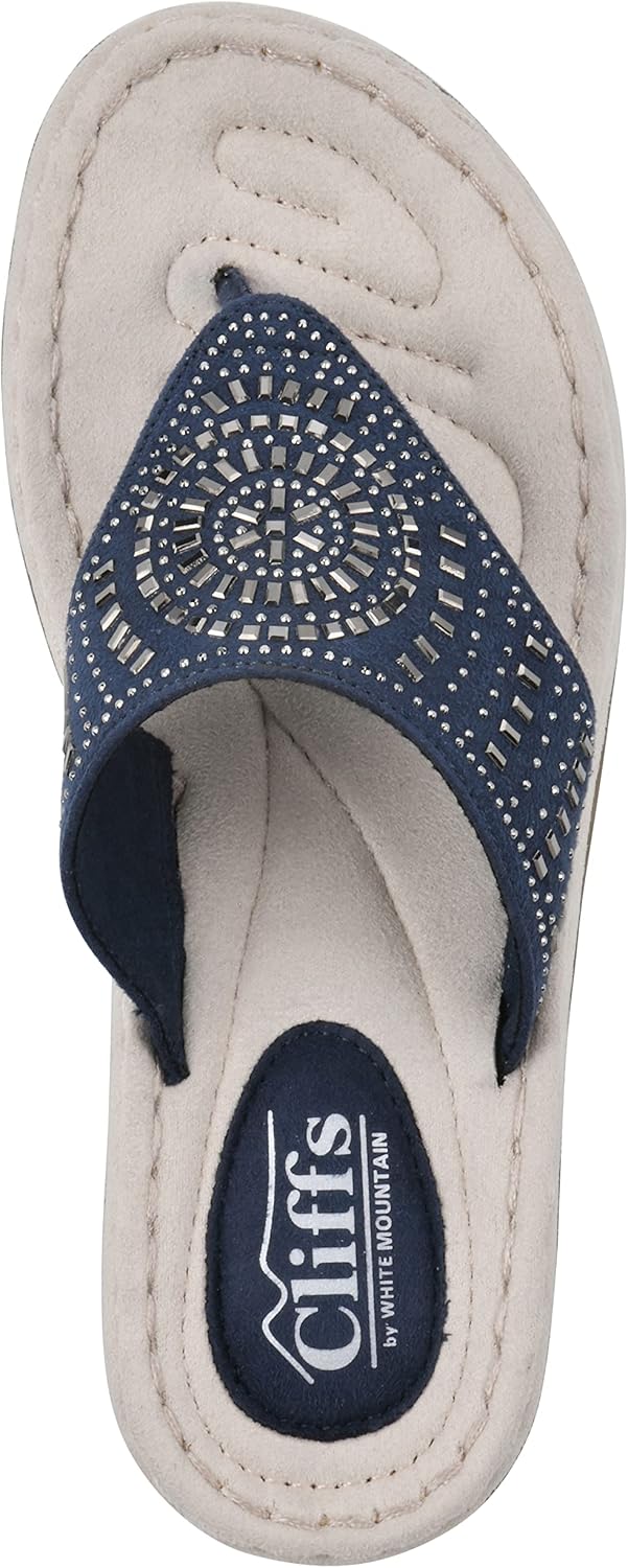 CLIFFS BY WHITE MOUNTAIN レディース Ciennaウェッジサンダル