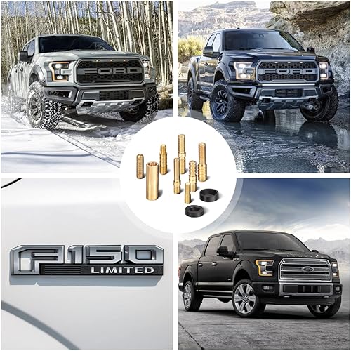 Miniatura 6 de Antena compatible con Dodge RAM y Ford F150 F250 F350 Super Duty 1990 – 2024 – Bobina conductora interna | Diseñada para una recepción optimizada de