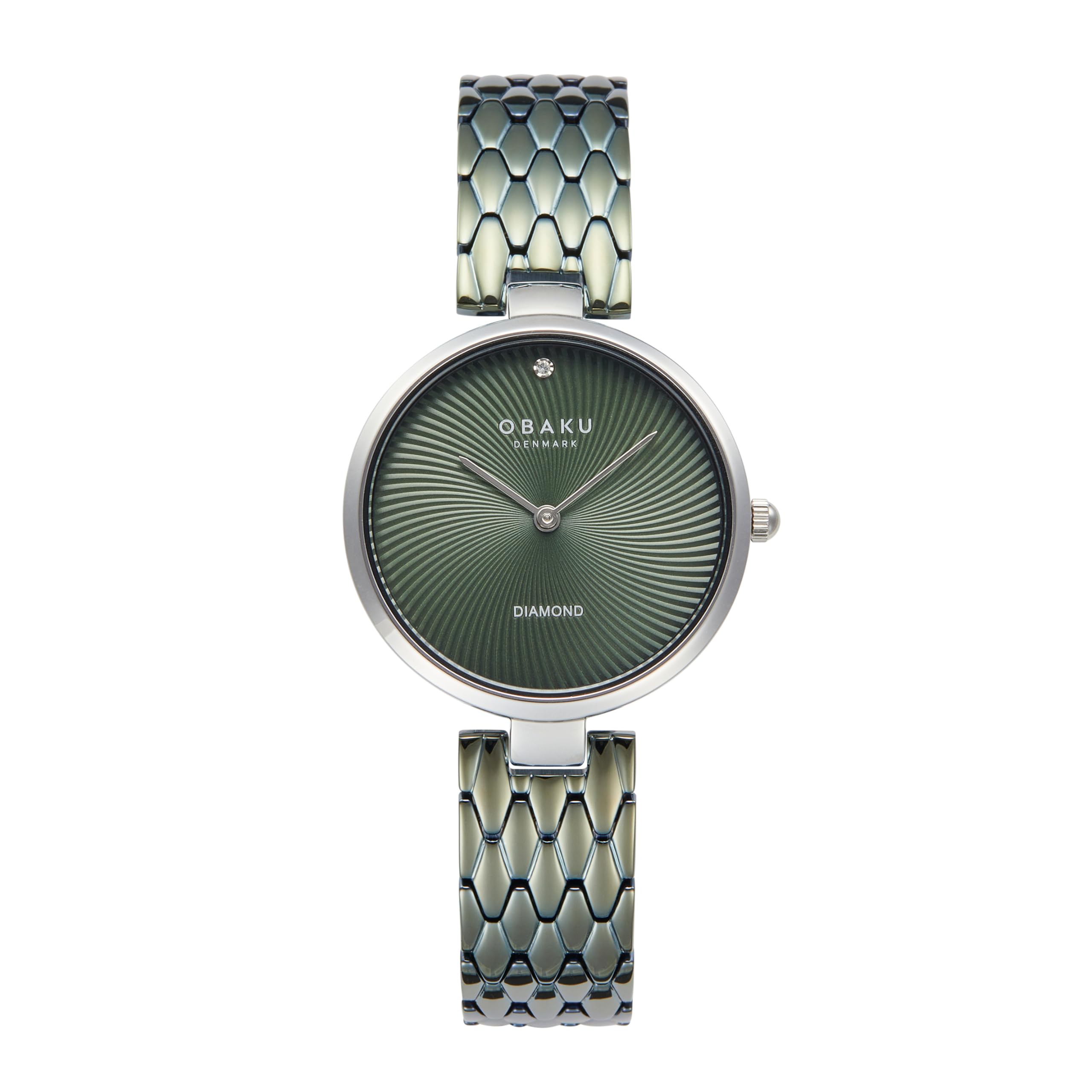 ObakuAnalog Green Dial Women's Watch-V256LXCESE
